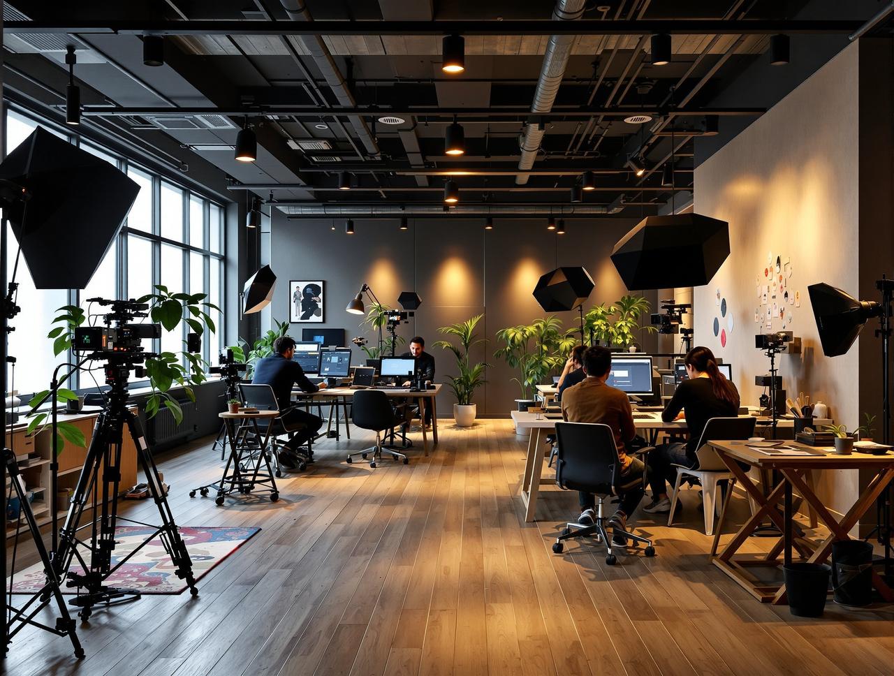 啪啪视频传媒公司办公环境